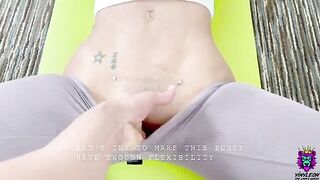 The naive yoga student got fucked after the stretching class