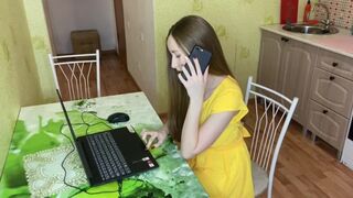 The computer broke down, so I called a friend to fix it, and he had sex with me