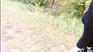 Sexual Asian girl has sex with the first guy in a new city