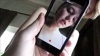 The stepdad made a secret video of his stepdaughter Tomboy