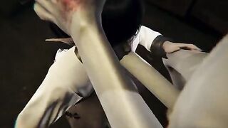 SCP-096 breach containment to fuck a busty chick