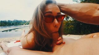 Fitness girl Mia Bandini got banged on the beach