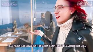Kiss Cat loves breakfast with sausage and eggs - Public Agent