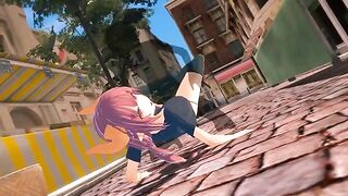 Hentai sex with Kobayashi and Iruru in 3D is what I like