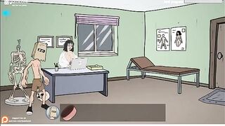 A man is having sex with girls in a hospital setting, courtesy of Foxie2K