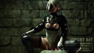 Best 2B Nier Automata compilation video to make your day unforgettable
