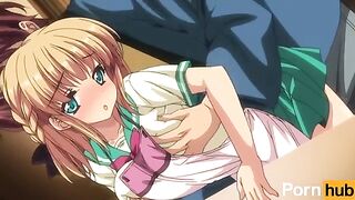 The cute hottie has fun while riding the big dick