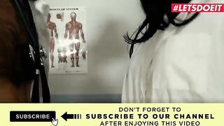 Two petite teen nurses getting fucked by horny doc