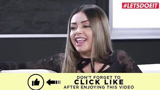 Martina Smeraldi gets her tight ass gapped by a huge cock in intense interracial action