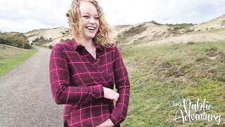 I almost got caught flashing my body on the Dutch beach