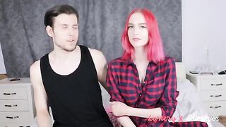 Submissive redhead amateur craves intense BDSM sex with a collar and leash