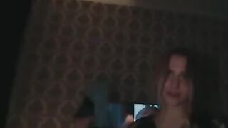 The stepson came to his stepmom, asking for a blowjob after the party