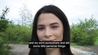A pervert guy spied on a hot babe taking a piss with his drone and fucked her hard