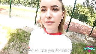 Girl is fucking with a teacher to get a good mark