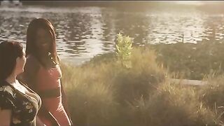 Passionate lesbian encounter with stunning Ana Foxxx and captivating Angela White