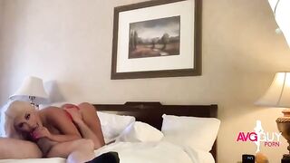 Brandi Bae is so hot fucking her fan! Full video! This blonde beauty, known for her stunning curves and enhanced 32DD breasts, captivates with every move. Her perfect ass and twerking skills are on full display as she delivers an unforgettable performance