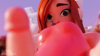 Gravity Falls Wendy Corduroy 2D anime big ass animation