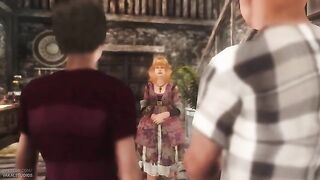 The Nasty Harry Potter meets Ginni, the sexy sister, in an intense 3D encounter