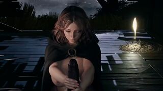 Blonde Melina fucked hard in an intense Elden Ring animation
