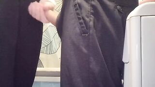 The girl was justified when she fucked a friend in the bathroom