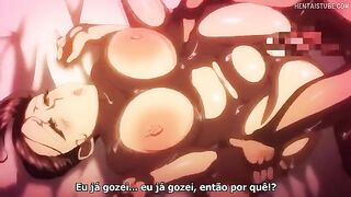 Cartoon anime hentai Jashin Shoukan Inran Kyonyuu Oyako Ikenie Gishiki Episode 2