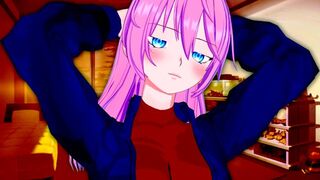 Shikimori Micchon gets her pussy full of cum in this hot hentai