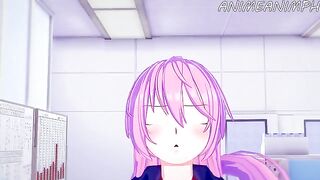 Shikimori Micchon gets her pussy full of cum in this hot hentai