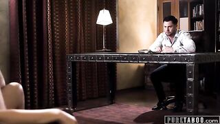 A sex addict, Charlotte Sins, convinces her counselor to engage in intense, hardcore action