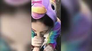 A girl ran away after getting fucked outdoors in this hot scene
