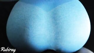 The guy fucked her in doggy style with his huge cock