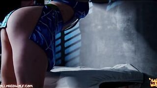 The Jolyne Cujoh cosplay got caught in a compromising situation during a thorough search