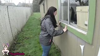 A curious surveyor got caught while spying for porn