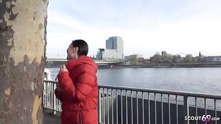 First time rimming and sex - Asia college girl Luna I gets picked up and fucked hard by German Scout