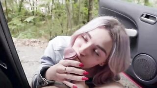 A hot woman had sex with a real stranger in this video