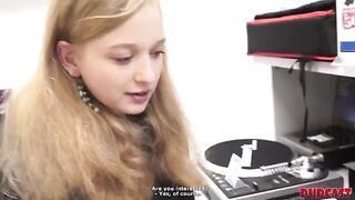 A casting girl was fucked for the sake of money at a fake studio on DudCast