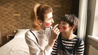 A hot mime show with a passionate and romantic twist, featuring intense chemistry