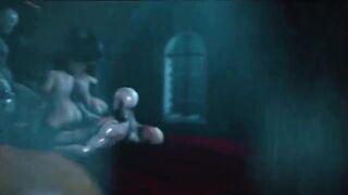 Hentai 3D uncensored Full Moon 2 Gangbang, intense DP action awaits