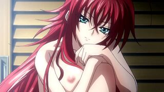 Rias Gremory welcomes her new servant with a cold shower - hentai JOI