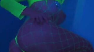 Cum is all over my body from intense solo masturbation with toys