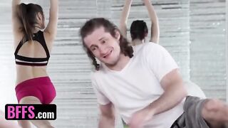 Yoga perv fucks his yoga instructor and classmates during class