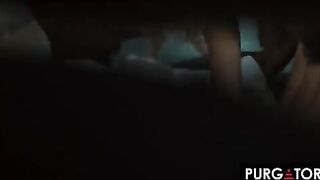 Cheating blonde Jazlyn Ray gets punished in a taboo way