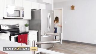 Oliver searched for his girlfriend, but found her steaming-hot new stepmom instead