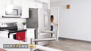 Oliver searched for his girlfriend, but found her steaming-hot new stepmom instead