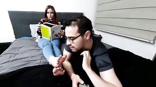 My men have a secret foot fetish they keep hidden away