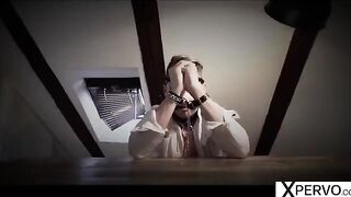 Two insatiable step-sisters sharing a sex slave
