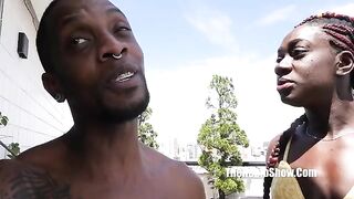 The darkest Brazilian I have ever seen Fernanda Chocolatte getting fucked by a Black BBC