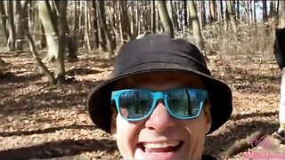 Vlog Chihuahua. Day with Kleomodel ended with woodland action