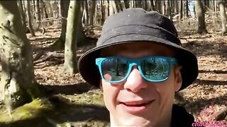 Vlog Chihuahua. Day with Kleomodel ended with woodland action