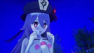 Hu Tao Genshin Impact 3D HENTAI Remake Shortver - Doggystyle action awaits!
