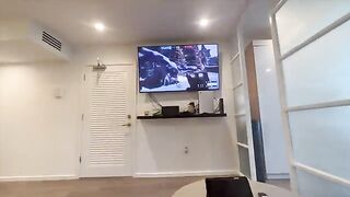 Girlfriend won't let me finish my game, so we have sex